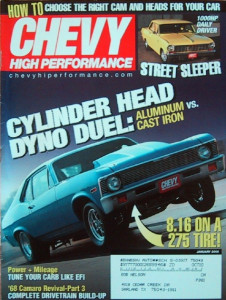 CHEVY HIGH PERFORMANCE 2006 JAN - HOT HEAD SHOOTOUT